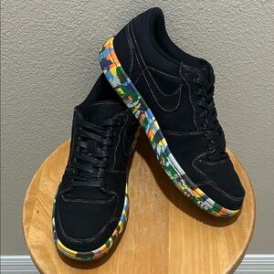 Nike Court Force Low Black Tart. 313561-002.